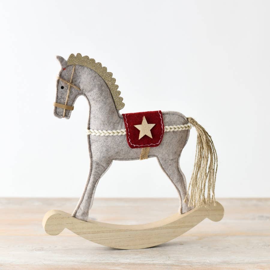 Rocking Horse Felt, 28cm