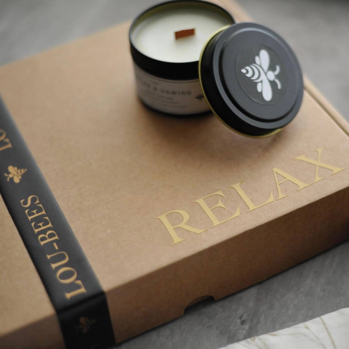 Relax & Unwind, Hand poured Aromatherapy Candle.