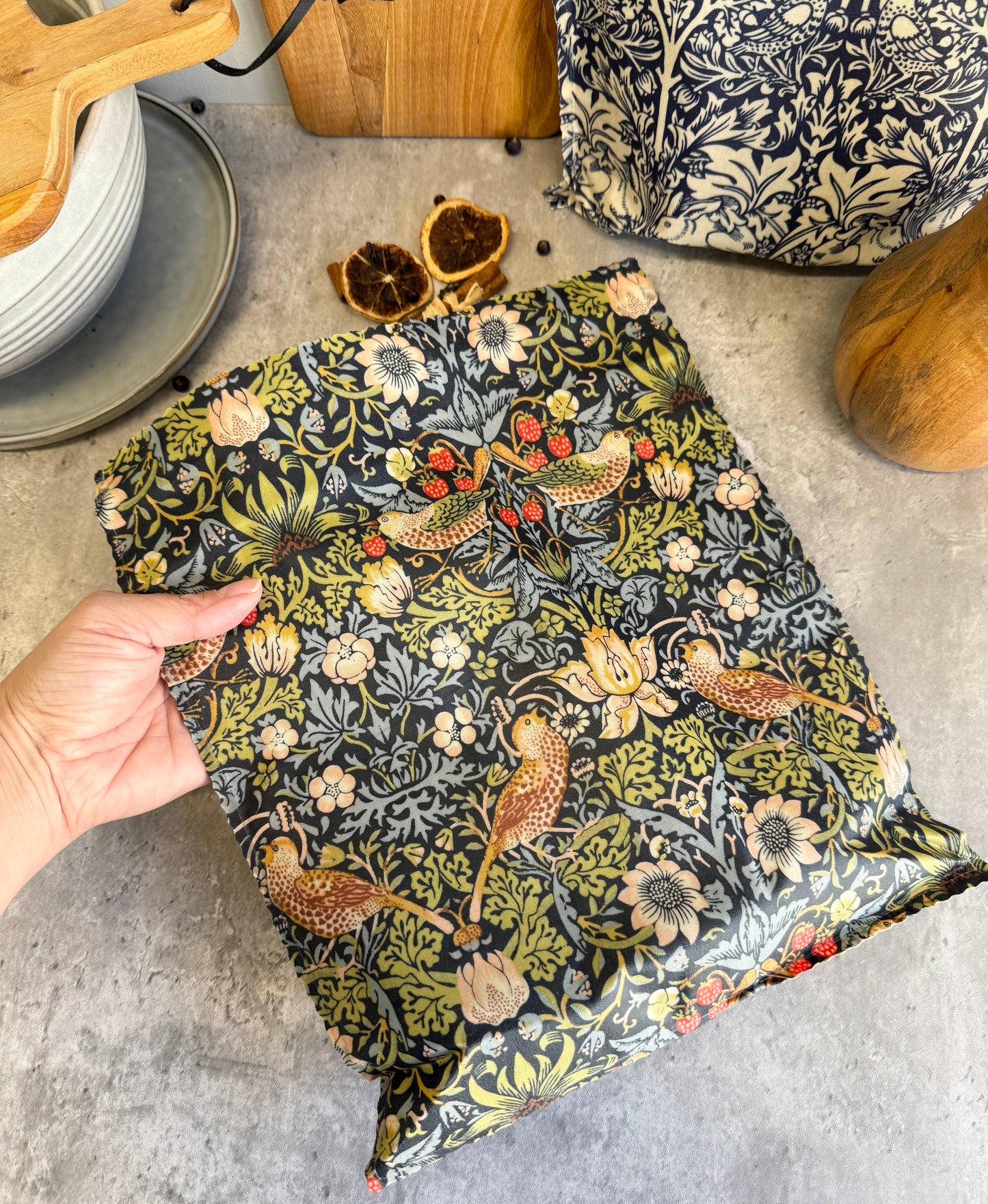 Beeswax Bag William Morris
