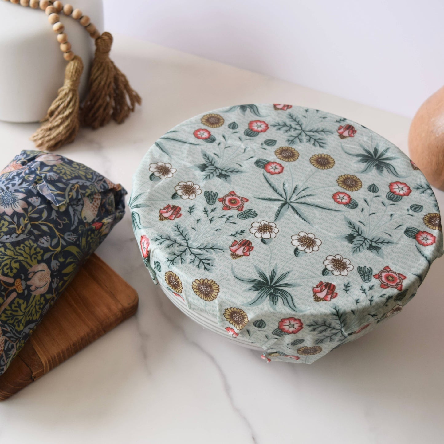 William Morris Large Beeswax wrap singles.