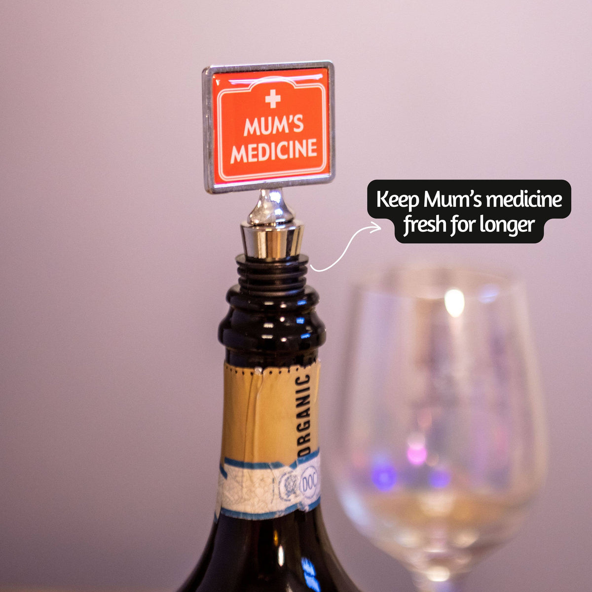 Mum's Medicine Wine Stopper | Mother's Day Gift For Her