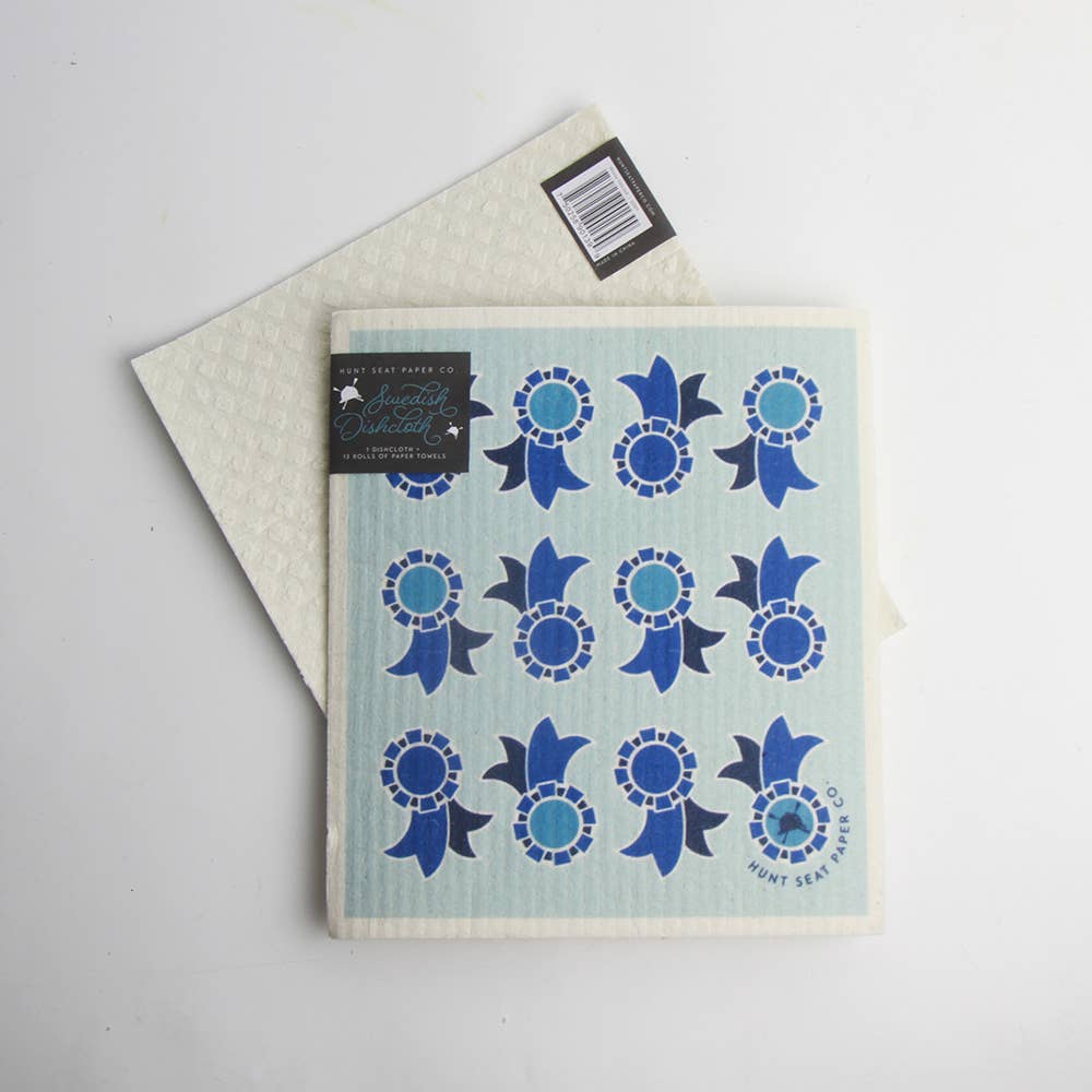 Winner Swedish Dishcloth - Equestrian Home Decor + Gift