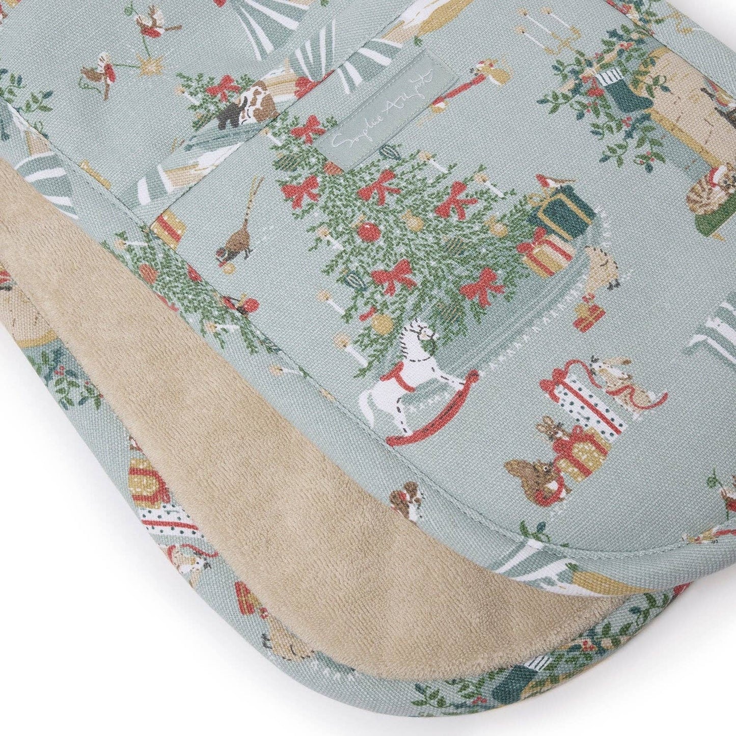 Cosy Christmas Double Oven Glove