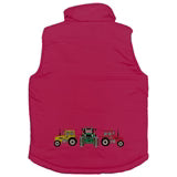 Tractor Pink - Children’s Country Life Gilet