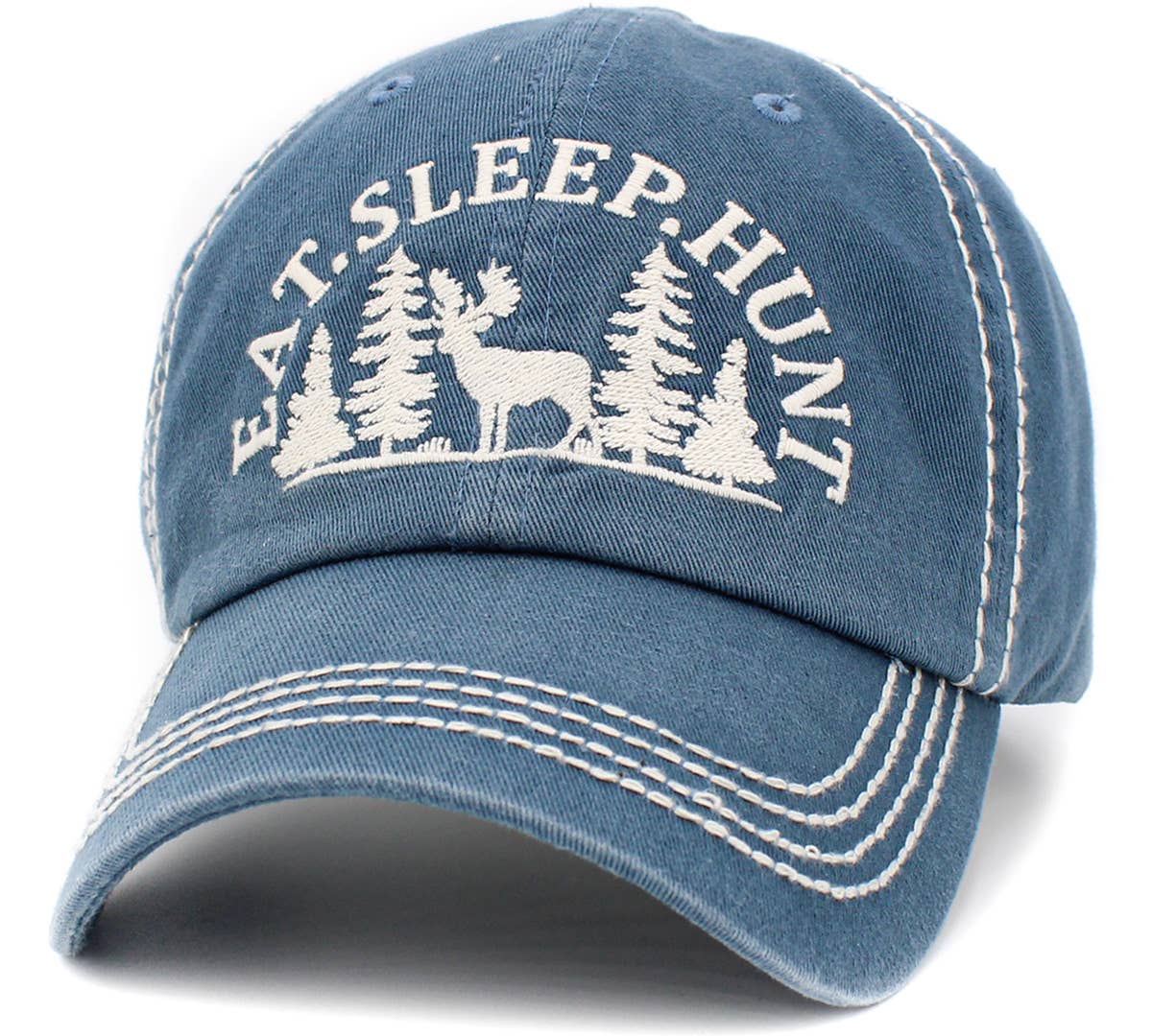 Eat Sleep Hunt Vintage Ballcap