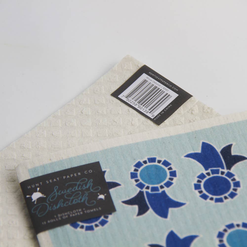 Winner Swedish Dishcloth - Equestrian Home Decor + Gift