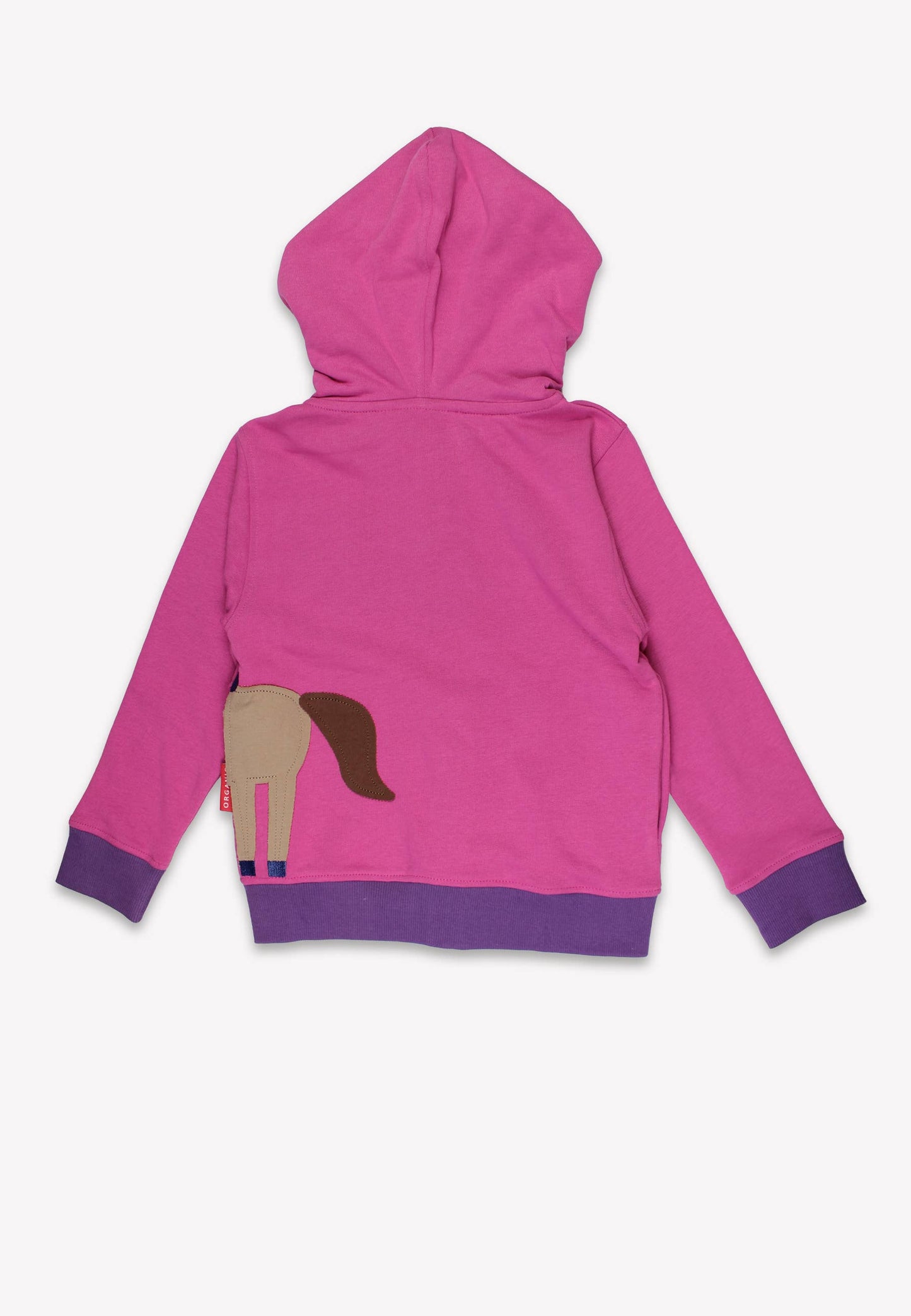 Organic Hillside Pony Applique Hoodie