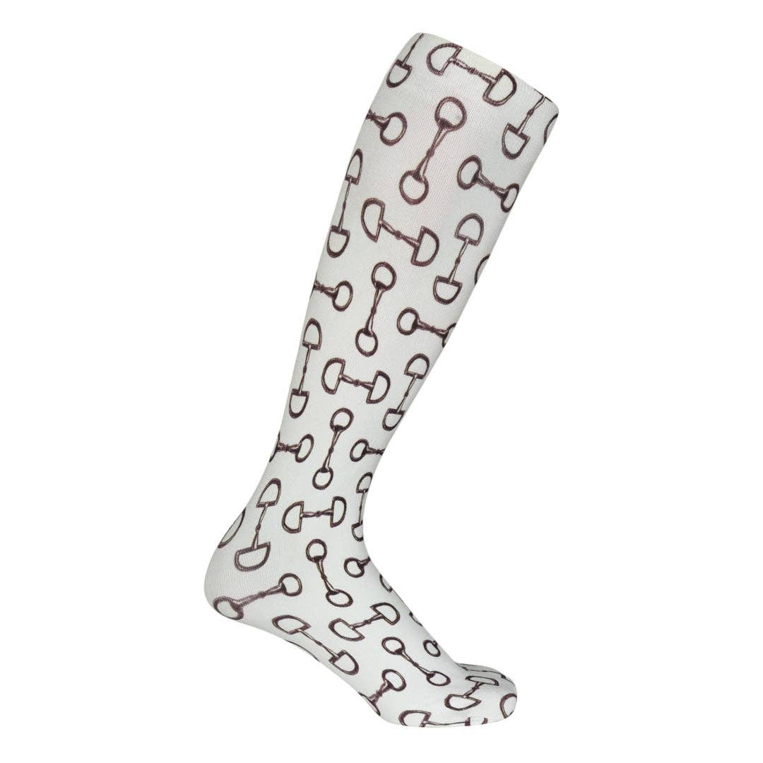 AWST Int'l Lila Vintage Snaffles Socks