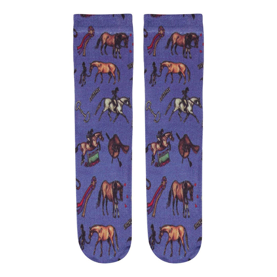 AWST Int'l Children's Lila Hunter Ponies Socks