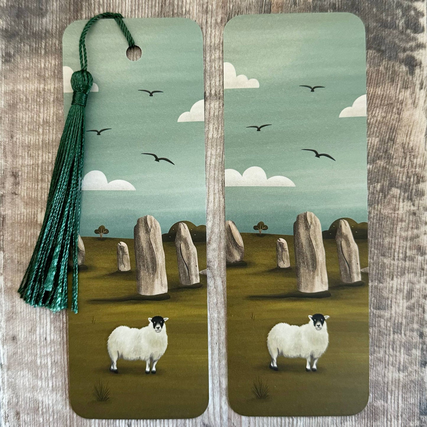 Moorland Landscape Bookmark