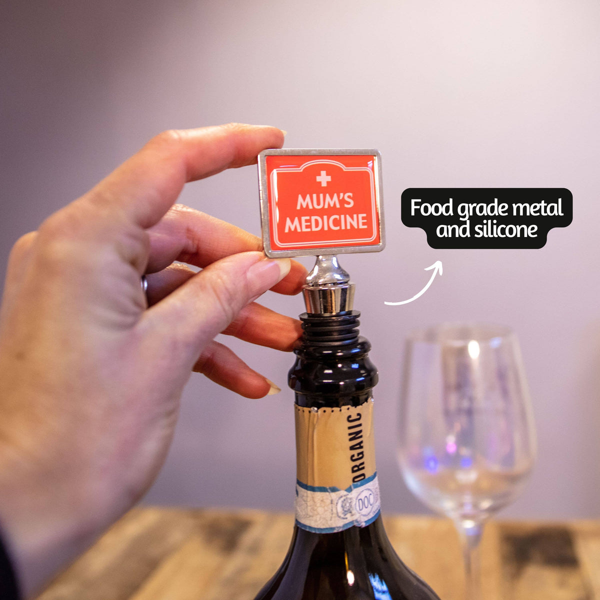 Mum's Medicine Wine Stopper | Mother's Day Gift For Her