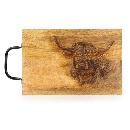 Chopping Board - Highland Cow 4pk