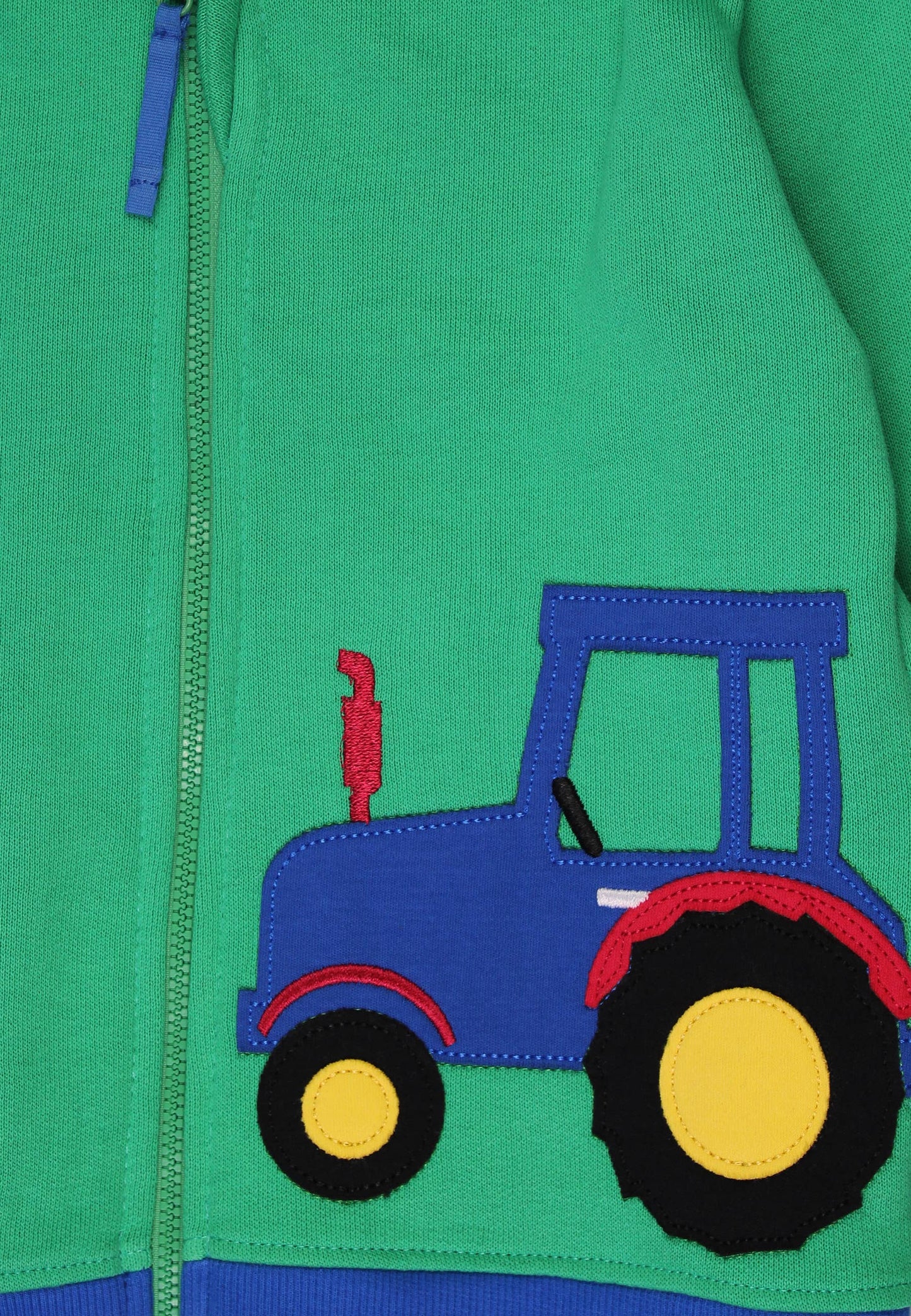 Organic Hillside Applique Hoodie