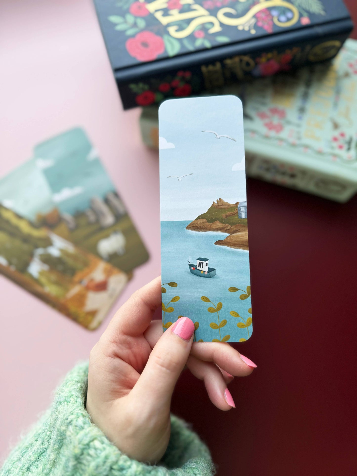 Cornish Harbour (Polperro) Bookmark