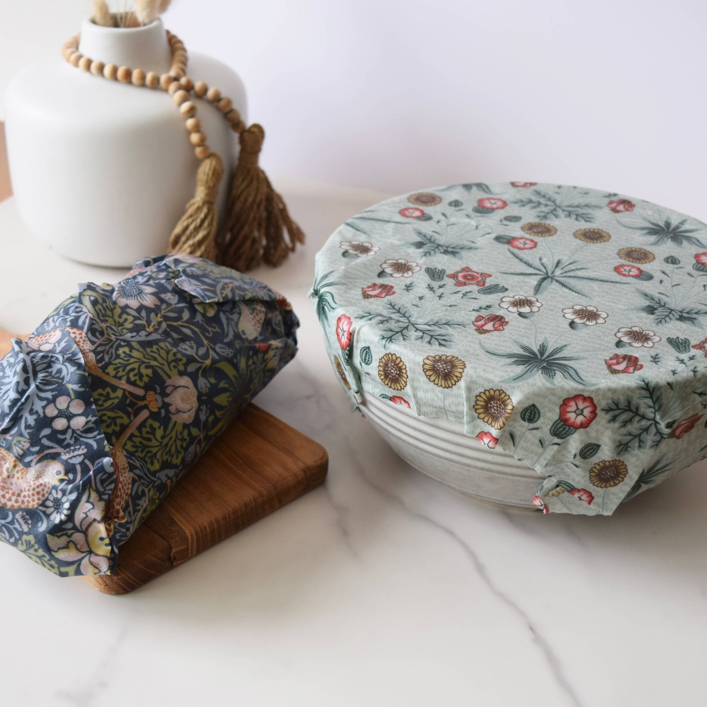William Morris Large Beeswax wrap singles.