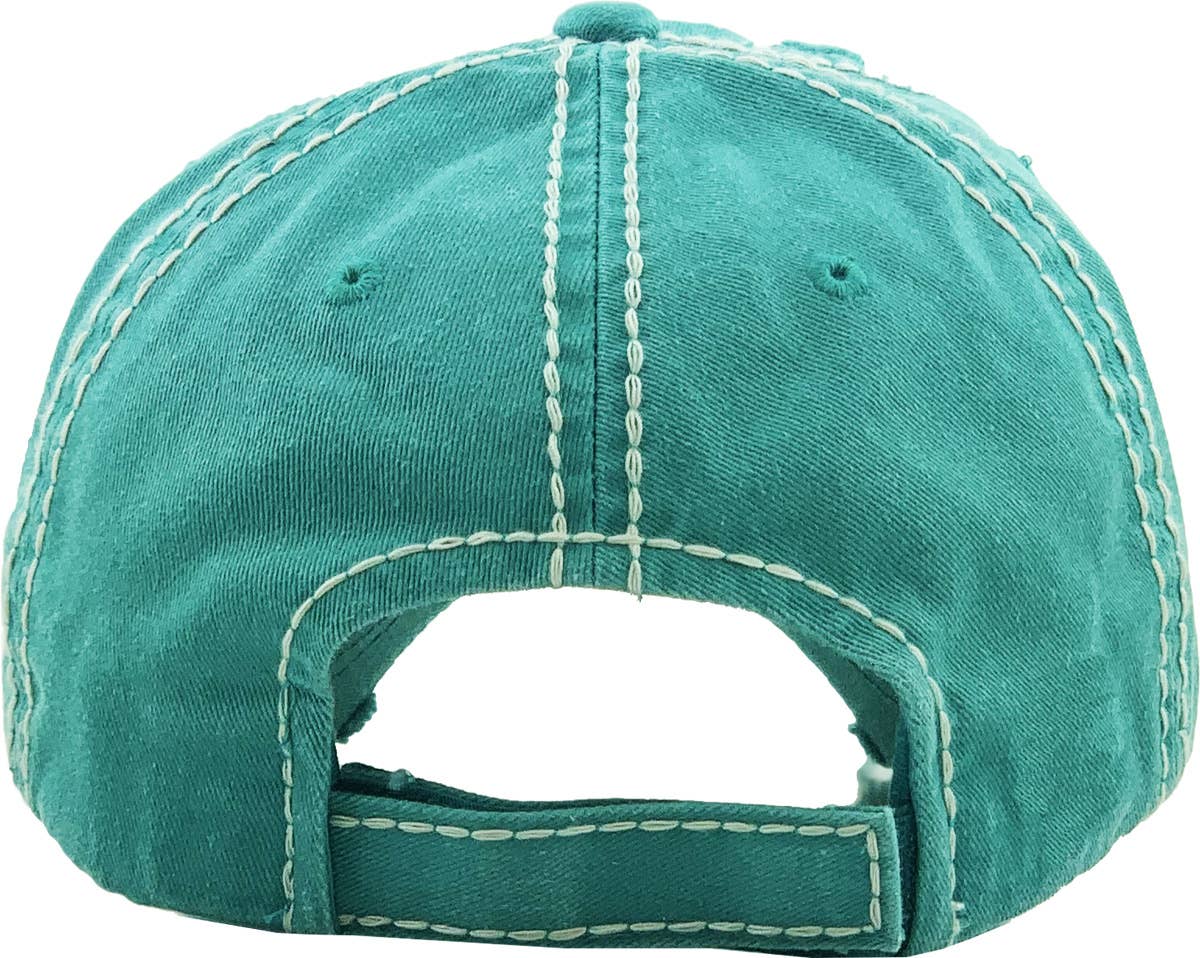 SUNSHINE & WHISKEY Washed Vintage Ballcap