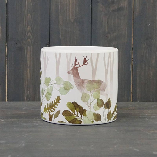 Woodland Stag Pot