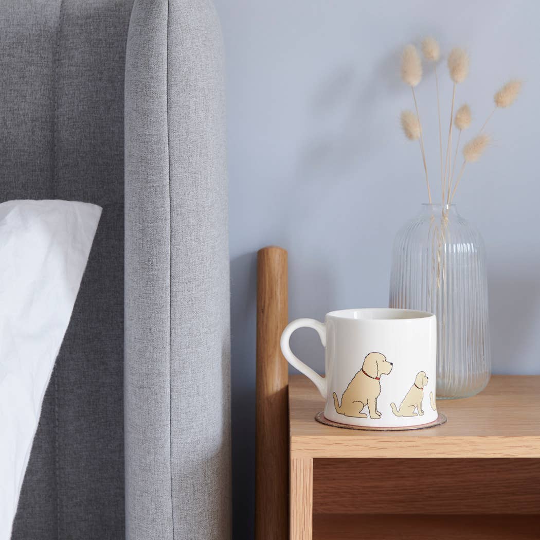 Mischievous Mutts Dog Mug - Cockapoo / Labradoodle (Apricot)
