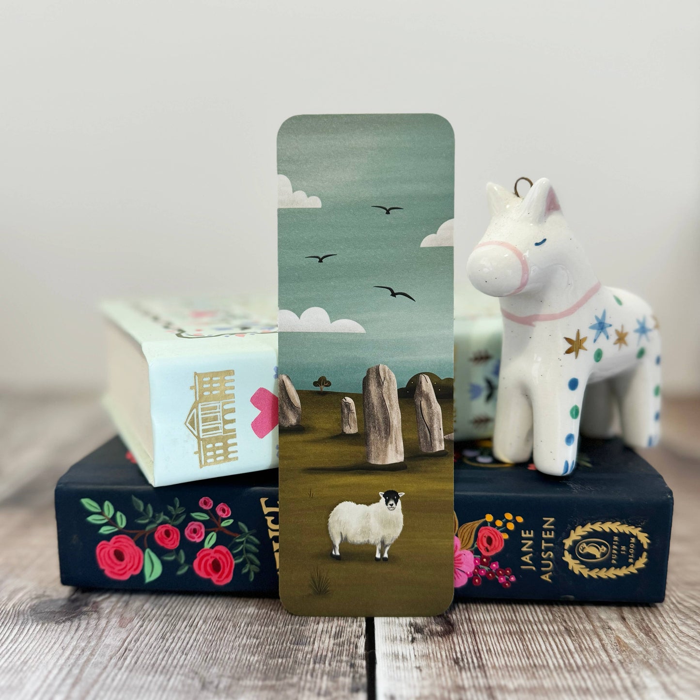 Moorland Landscape Bookmark