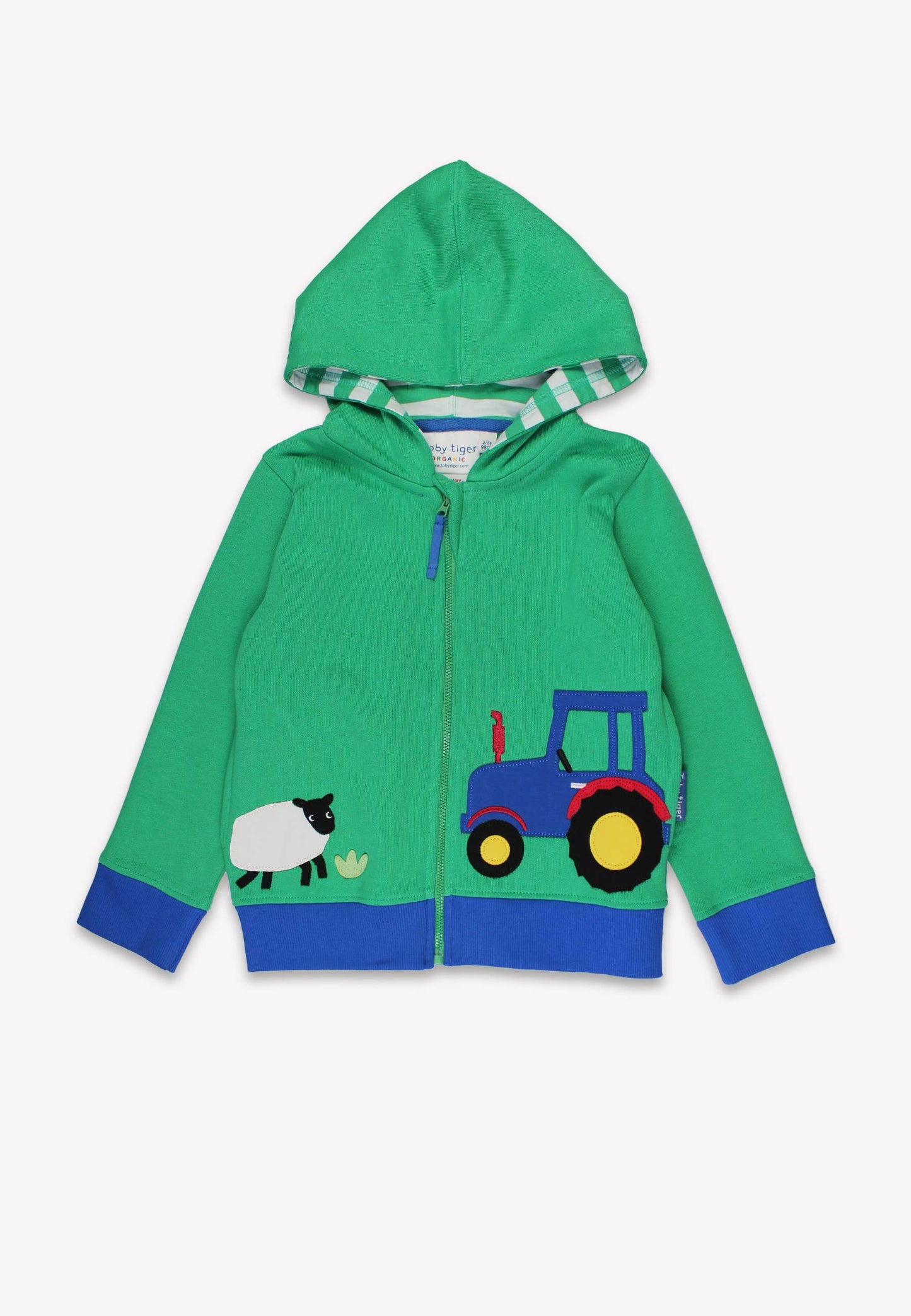 Organic Hillside Applique Hoodie