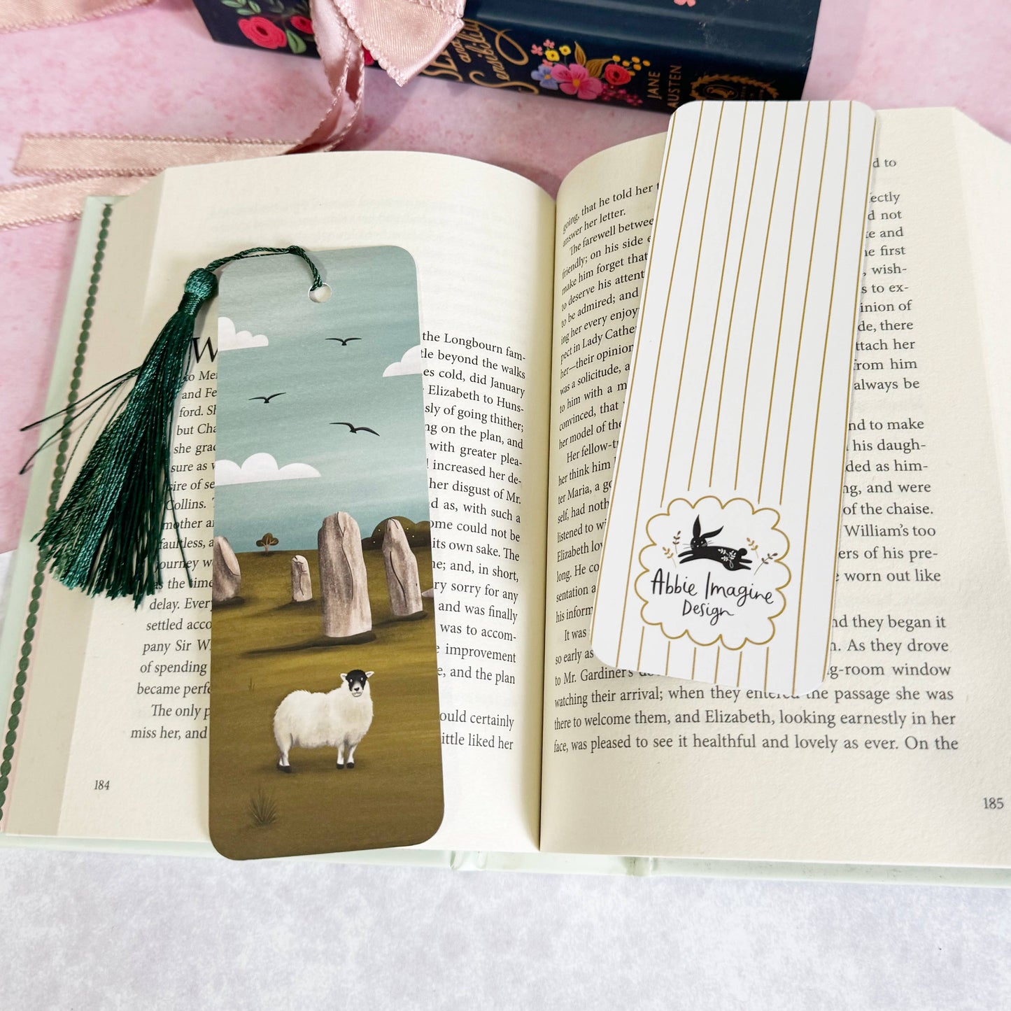 Moorland Landscape Bookmark