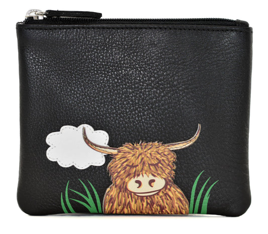 Bella Highland Cow Coin Purse RFID - 4206 33