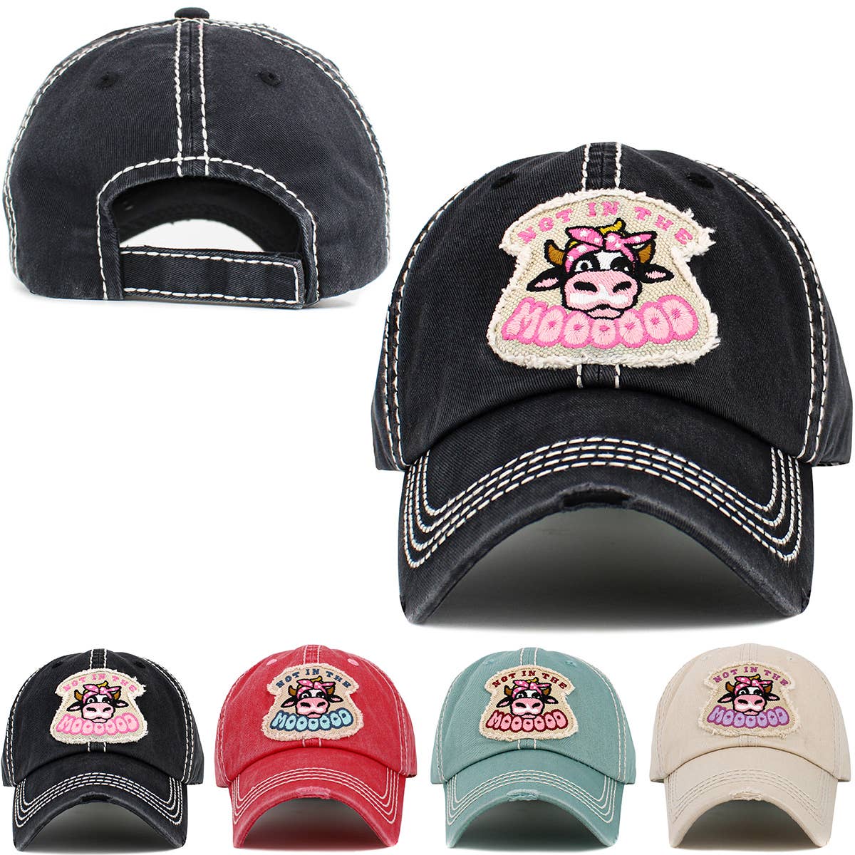 Not in the Mood Vintage Ballcap