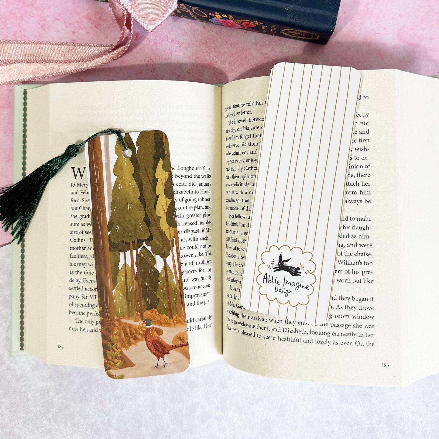 Pheasant Forest Landscape Bookmark