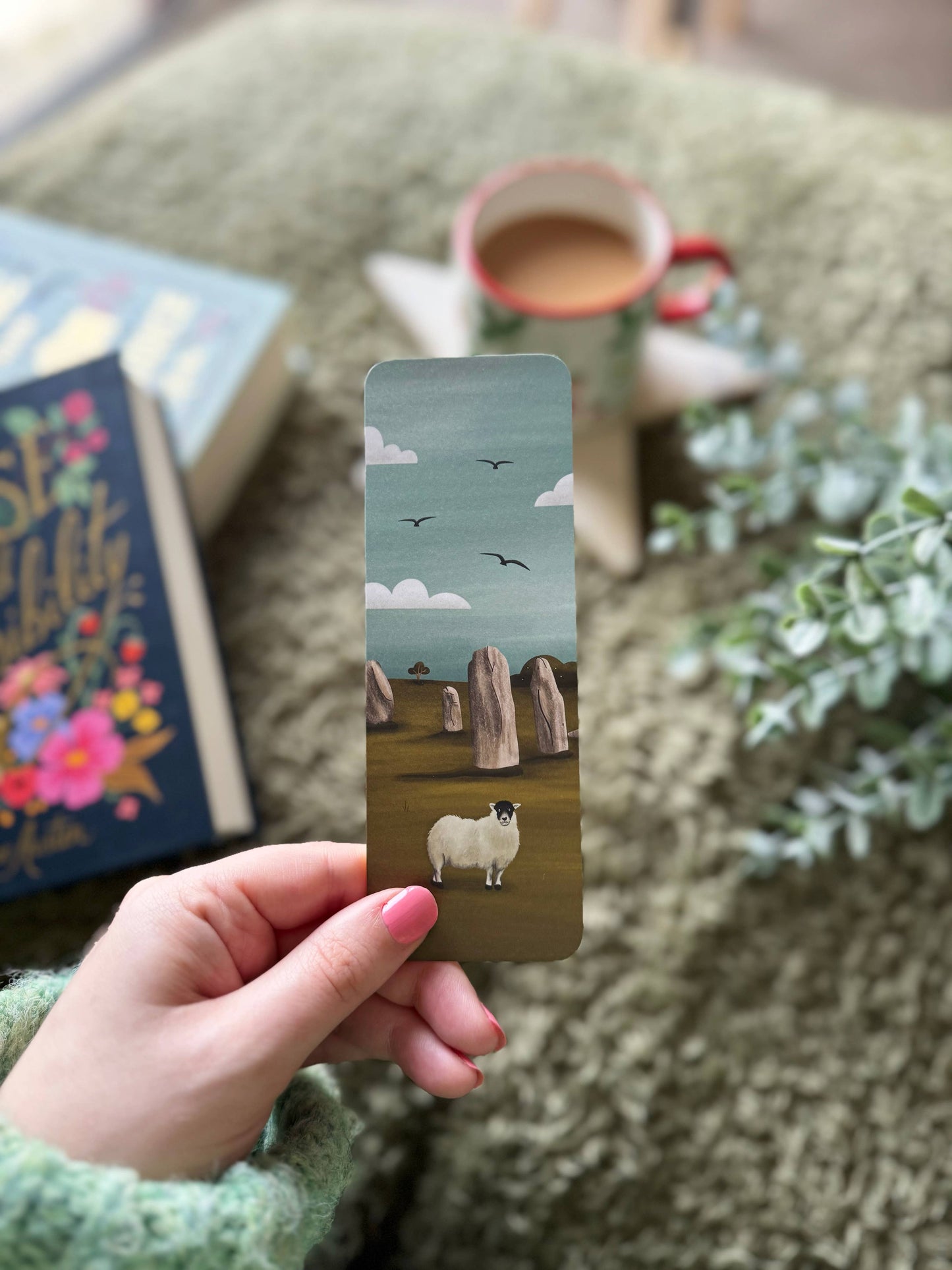 Moorland Landscape Bookmark