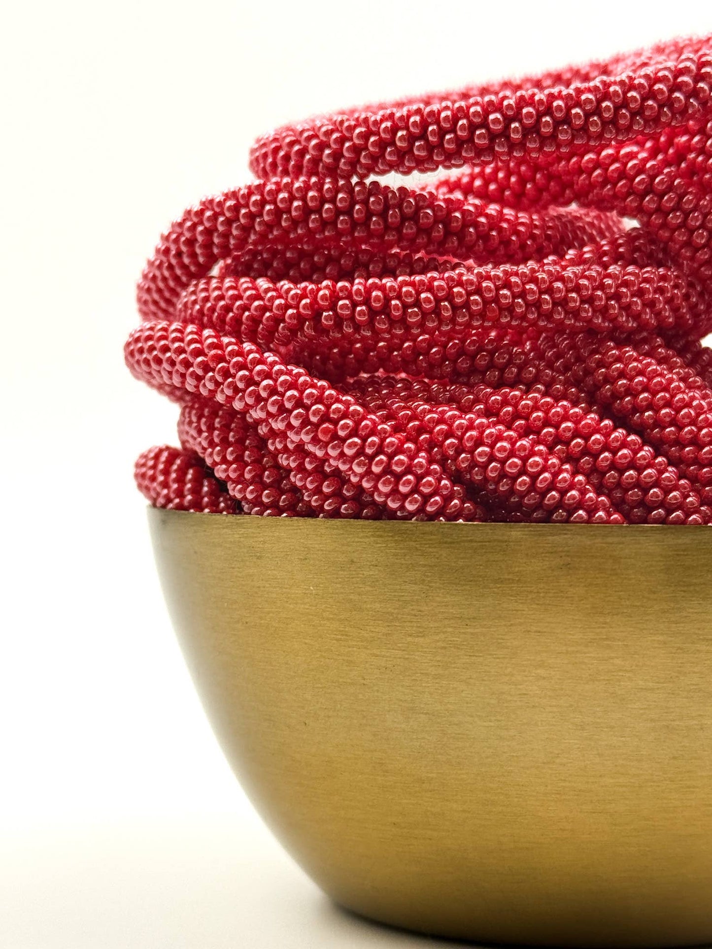 Raspberry Red Copper Nepalese Bracelet B49