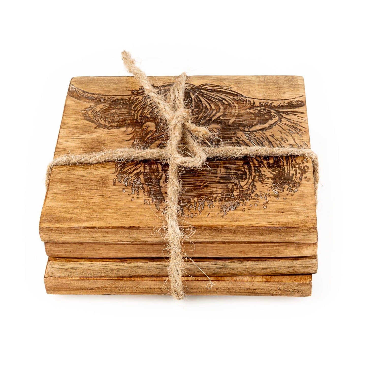 Set of 4 Coasters - Highland Cow 4pk