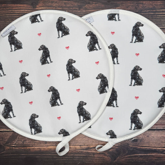Black Lab - Hob Covers | Chef's Pads (Pair)