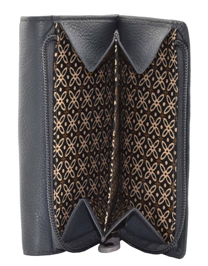Best Friends Horses Tri Fold Purse RFID - 3511 65