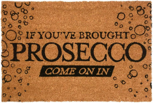 Come In Prosecco Novelty Doormats Unique Coir Front