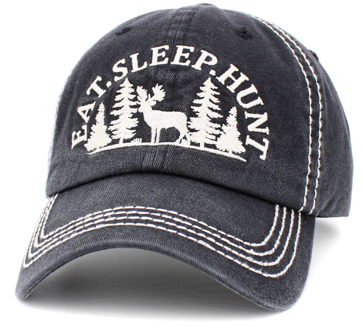 Eat Sleep Hunt Vintage Ballcap