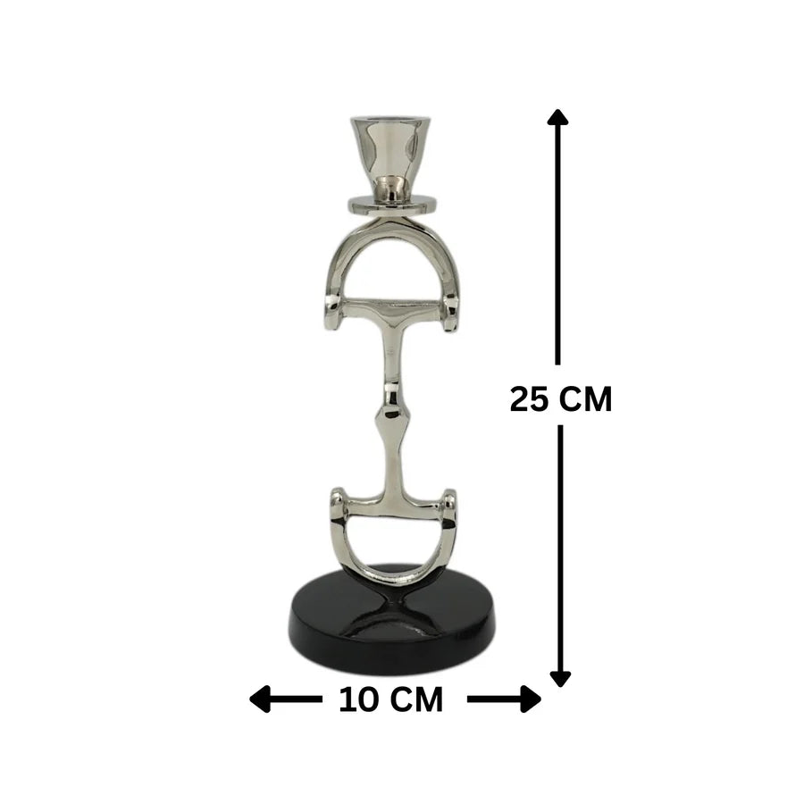 Horse Bit Candle Holder