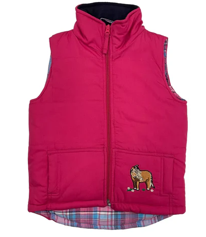 Pony Pink - Children’s Country Life Gilet