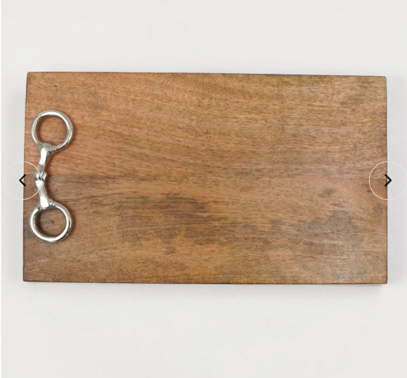 Horse Bit Chopping Board Rectangular 14"