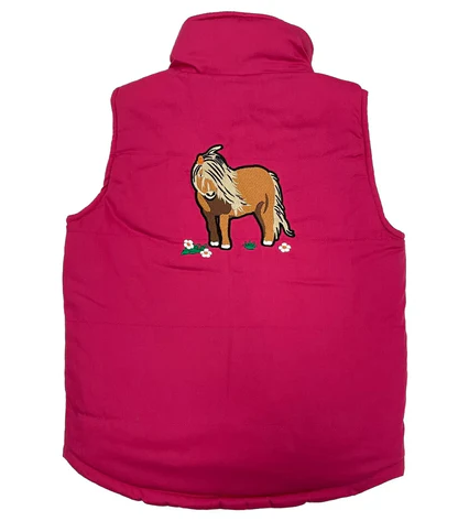 Pony Pink - Children’s Country Life Gilet