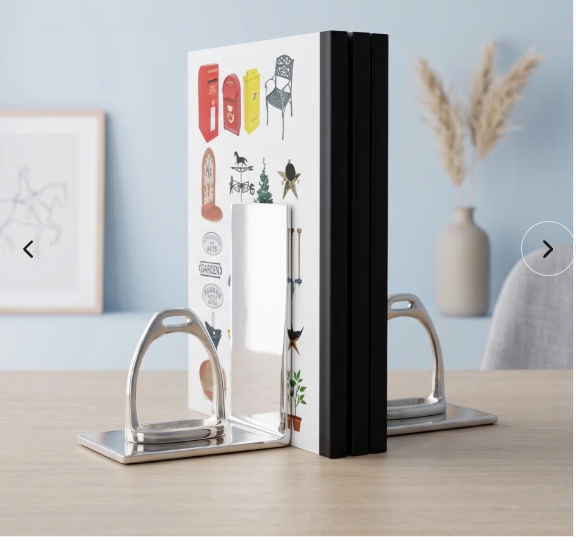 Horse Stirrup Bookends