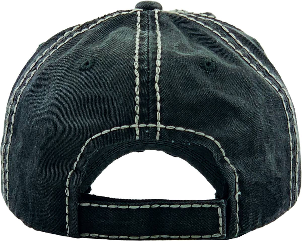 SUNSHINE & WHISKEY Washed Vintage Ballcap