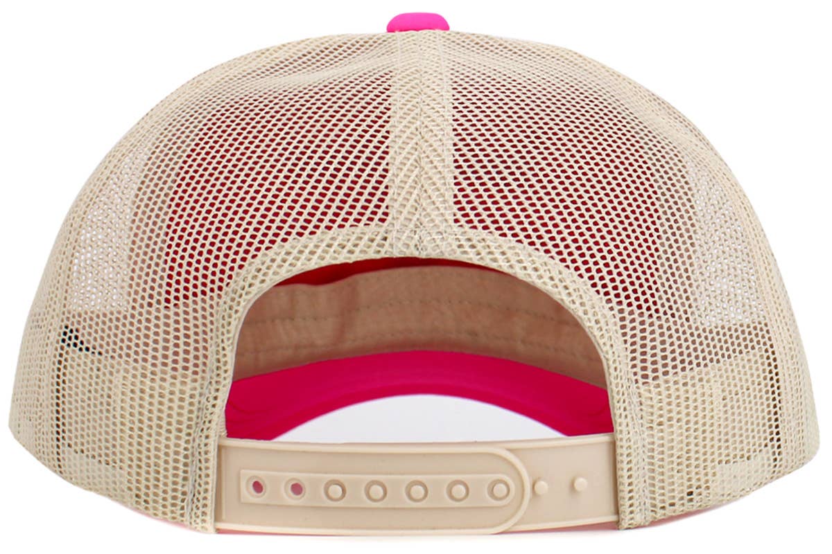 Cow Skull Aztec Meshback Ballcap