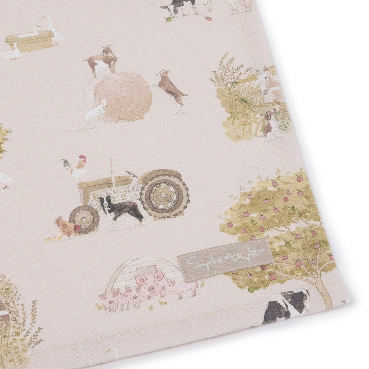 Farm Friends Tea Towel