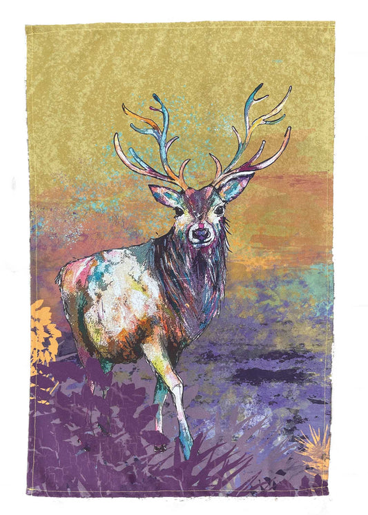 Stag Tea Towel