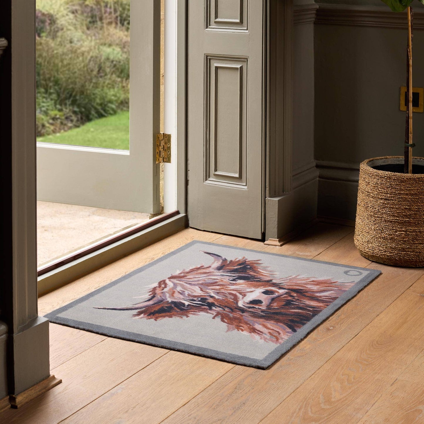 Hug Rug Heritage Highland Cow Doormat