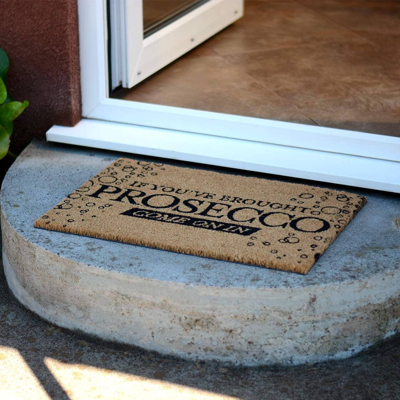 Come In Prosecco Novelty Doormats Unique Coir Front