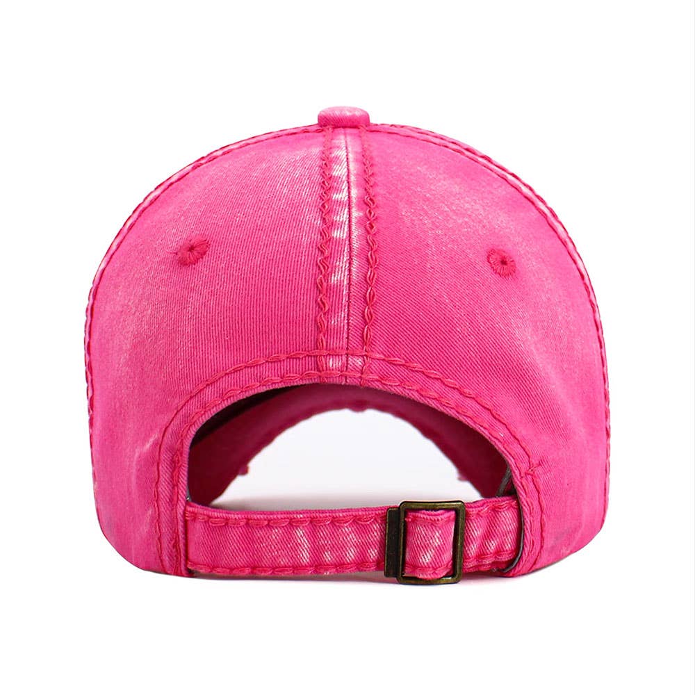 RIDE Message Western Horse Embroidered Vintage Baseball Cap