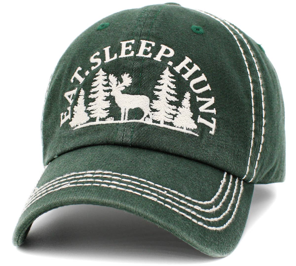 Eat Sleep Hunt Vintage Ballcap