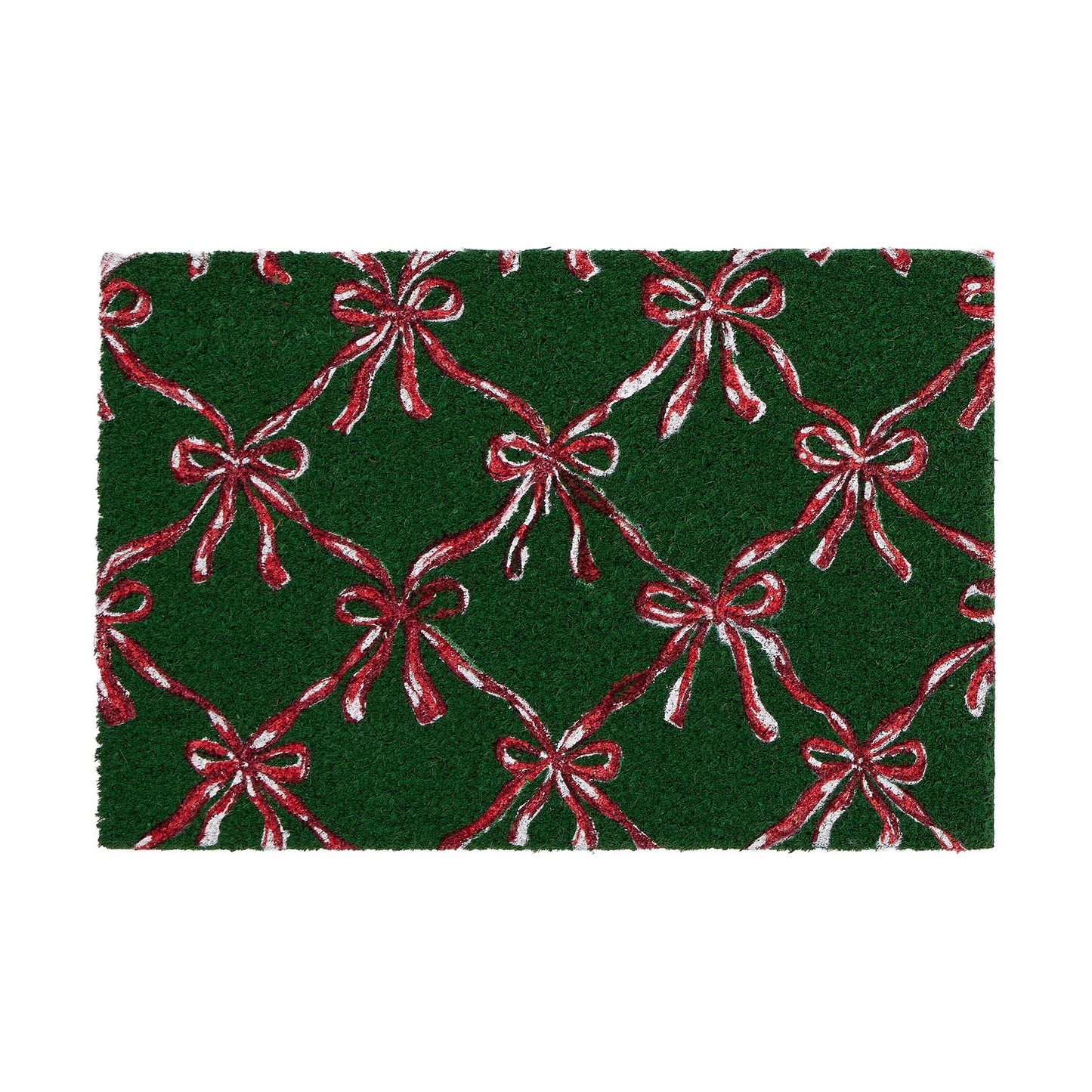 My Mat Printed Coir Festive Bows