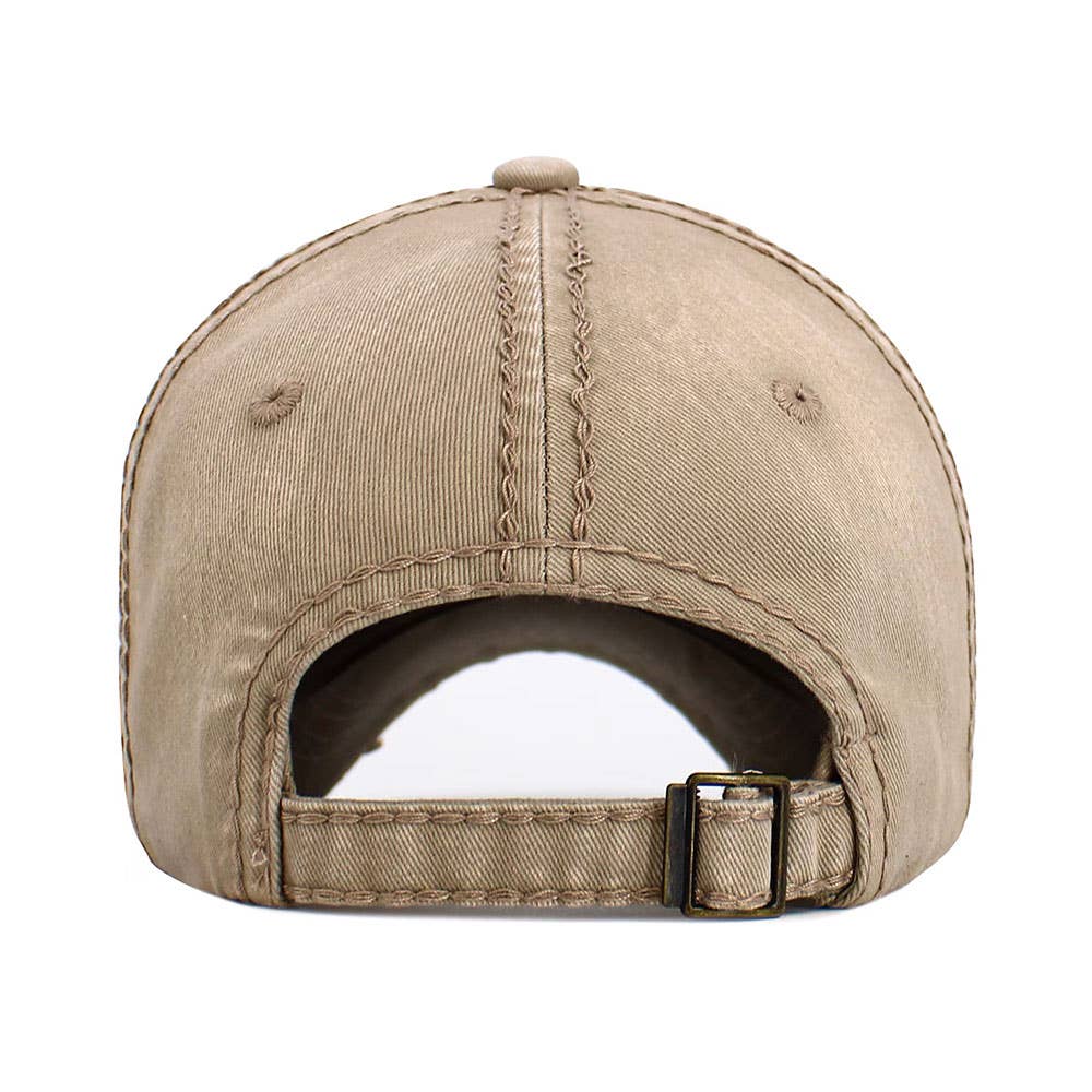RIDE Message Western Horse Embroidered Vintage Baseball Cap